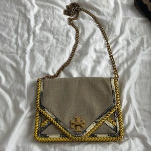Never used Tory Burch crossbody bag